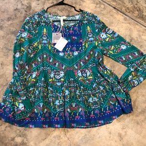 Matilda Jane Evergreen Top NWT